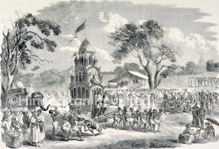 /data/Original Prints/Religious/THE RUTT JATTHRA A HINDOO FESTIVAL HELD AT JUGGERNAUTH IN ORISSA.jpg